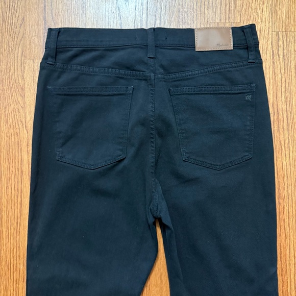 Madewell  10" High-Rise Skinny Jeans in Johnny Wash Black size 29 - Picture 9 of 16